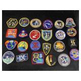 Vtg asstd patches, space shuttle