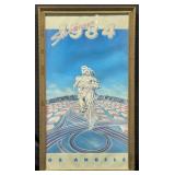 1984 Summer LA Olympics Poster 22x38.5