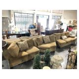 9x7ft Drexel Heritage Sectional Sofa - Duck