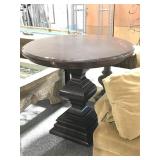 Solid Wood Pub Table 3ft Diameter