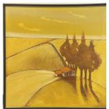 Signed MCM Windsor Art Product Painting On Canvas