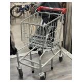 2ft tall Kids Metal Shopping Cart