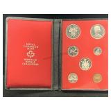 1971 Royal Canadian Mint Set In Case