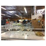 Vintage Wine Aerator, And Barware Glasses with