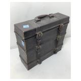 3 bottle wine bottle case. 13x15x5