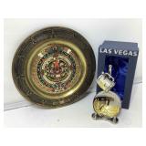 Decorative souvenir plates. Mexico, Las Vegas
