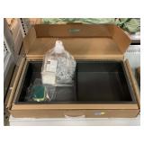 Recessed metal cabinet in box and more