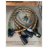 4 Heavy duty chain locks with keys