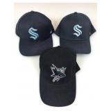 Assorted hats. Some NOS. Hockey Sports