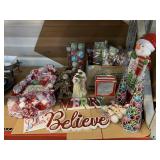 New holiday ornaments and decor. Christmas