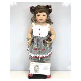 Cherry Kisses collector doll. Monika Levening.