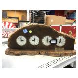 Vintage international desk display clock