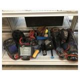Catcher pads, smiths knife sharpener, craftsman