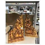 2 decorative wall shelves. 13x10x17