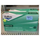 2 boxes proWorks stretch vinyl gloves S