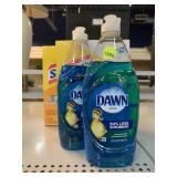 2 Dawn ultra and 2 boxes SOS steel wool soap pads