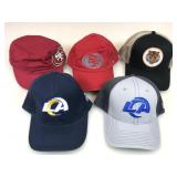Hats assorted. Some NOS
