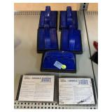 Handled scrub sponges and Grill griddle screens.