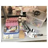 Baking Supplies. Cookie Press, Scoopers,
