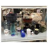 Assorted Coffee Mugs, Cups, and More.