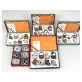 Assorted New Enameled and clay mini figurines