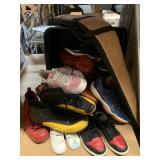 Assorted shoes. Some size 12