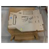 Cardboard Safeco box part assembly