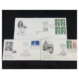 3-1st Day Cover Lincoln All 1959