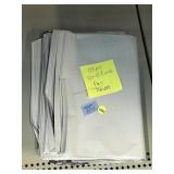 125 new sealing poly mailers 12x15.5