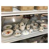 English Fruit Serving Set by American Atelier.