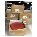6 NiB electronic ceiling mount alarm chime units.