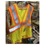 2 Safety Vest and dickies work Pants Size 40.