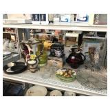 Capodimonte Vase, Mini Shopping Cart, Dishes,
