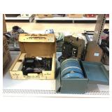 Vintage Keystone Projector K 91, Reels and More.
