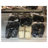10 pair new slide on shoes