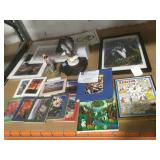 Assorted Art and figurines