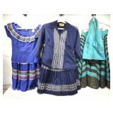 3 vintage SW style outfits. Size 12-14