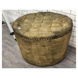2.5ft Wide Tufted Storage Ottoman