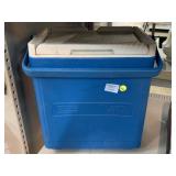 Coleman party stacker cooler.