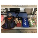 Portable Volleyball, Beach Table, Poker Set, Golf