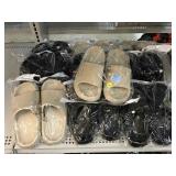 10 New pair slide on shoes. Assorted sizes