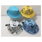 4 NWT hats.