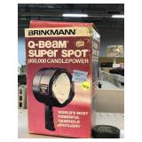Brinkman QBeam handheld super spot light in box