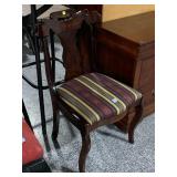 Wood Armless Chair