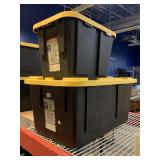 2 Greenmade storage bins with lids