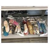 New slide on shoes. Assorted. Sizes 6-9