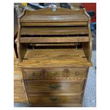 2ft Wide Roll Top Desk Needs Repair