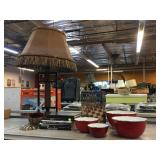 Lamp, Books, Treasure Box, Bowls and More.