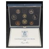 1986 U.k. Proof Coin Set
