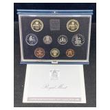 1989 U.k. Proof Coin Set